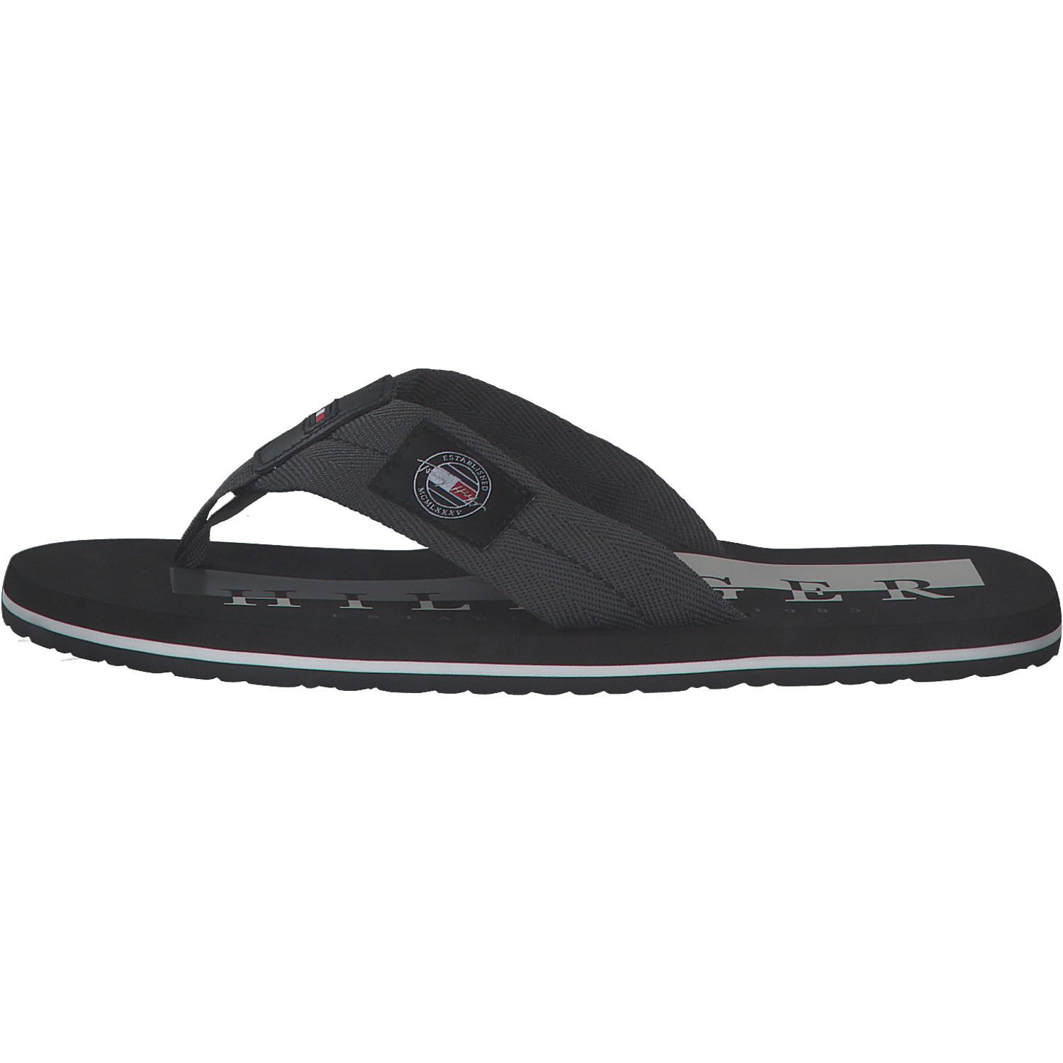 Tommy Hilfiger FM0FM03981, Zehentrenner, Herren, Schwarz
