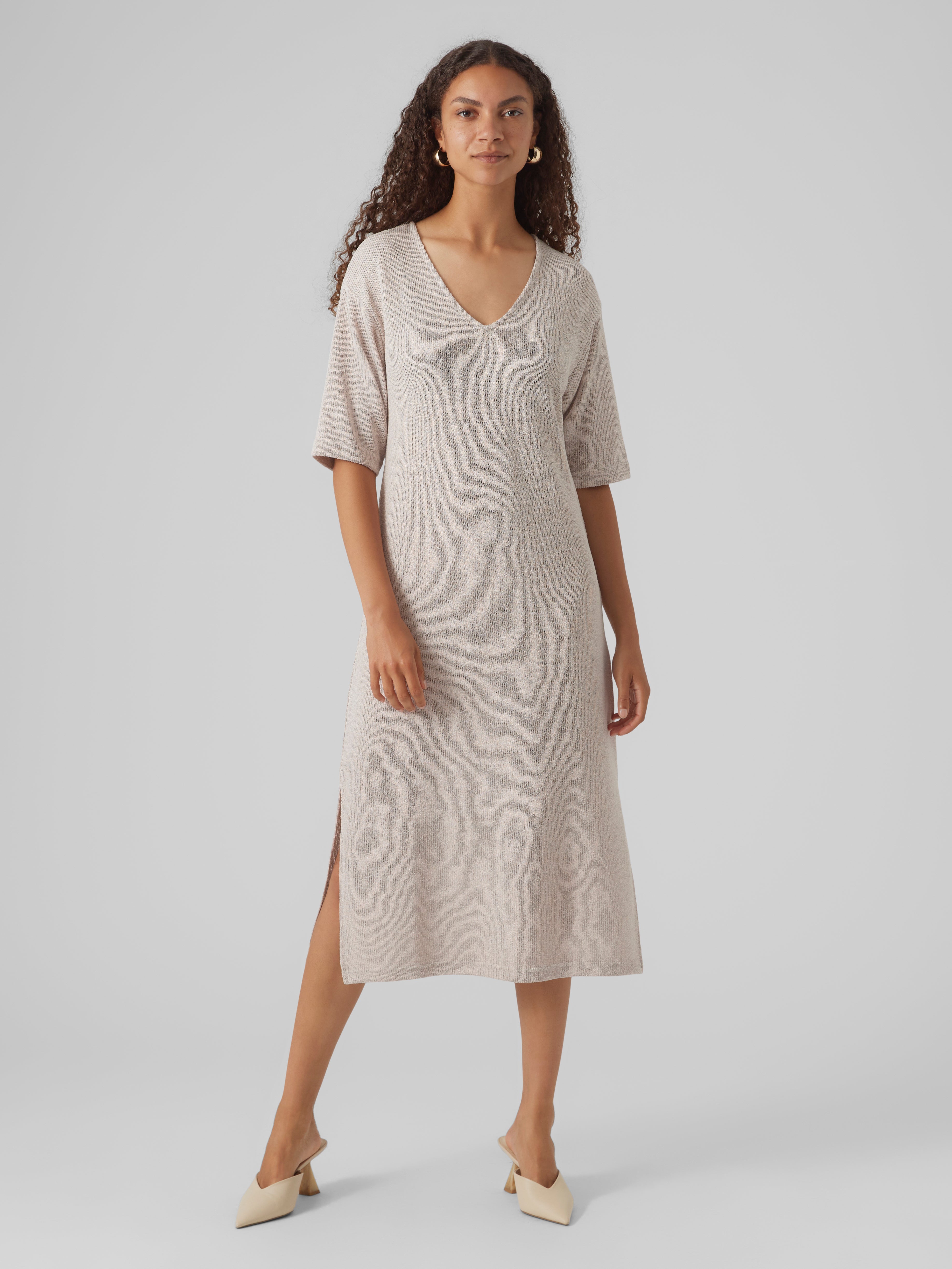 VMEDDIE Langes Kleid