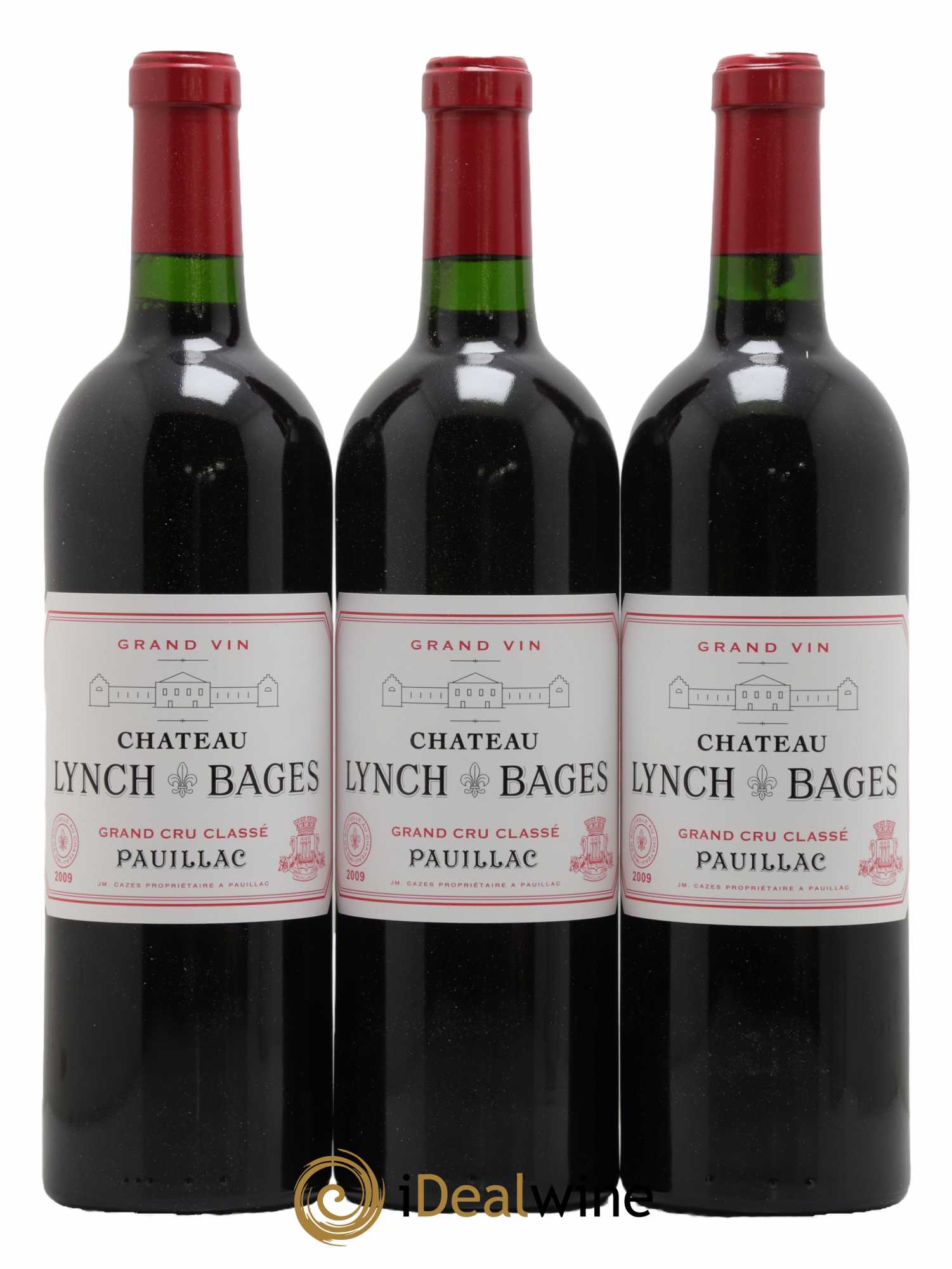 Château Lynch Bages 5ème Grand Cru Classé  2009 - Lot de 6 Bouteilles