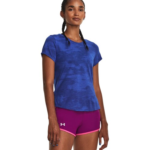 DAMEN T-SHIRT UA STREAKER SPEED CAMO SS