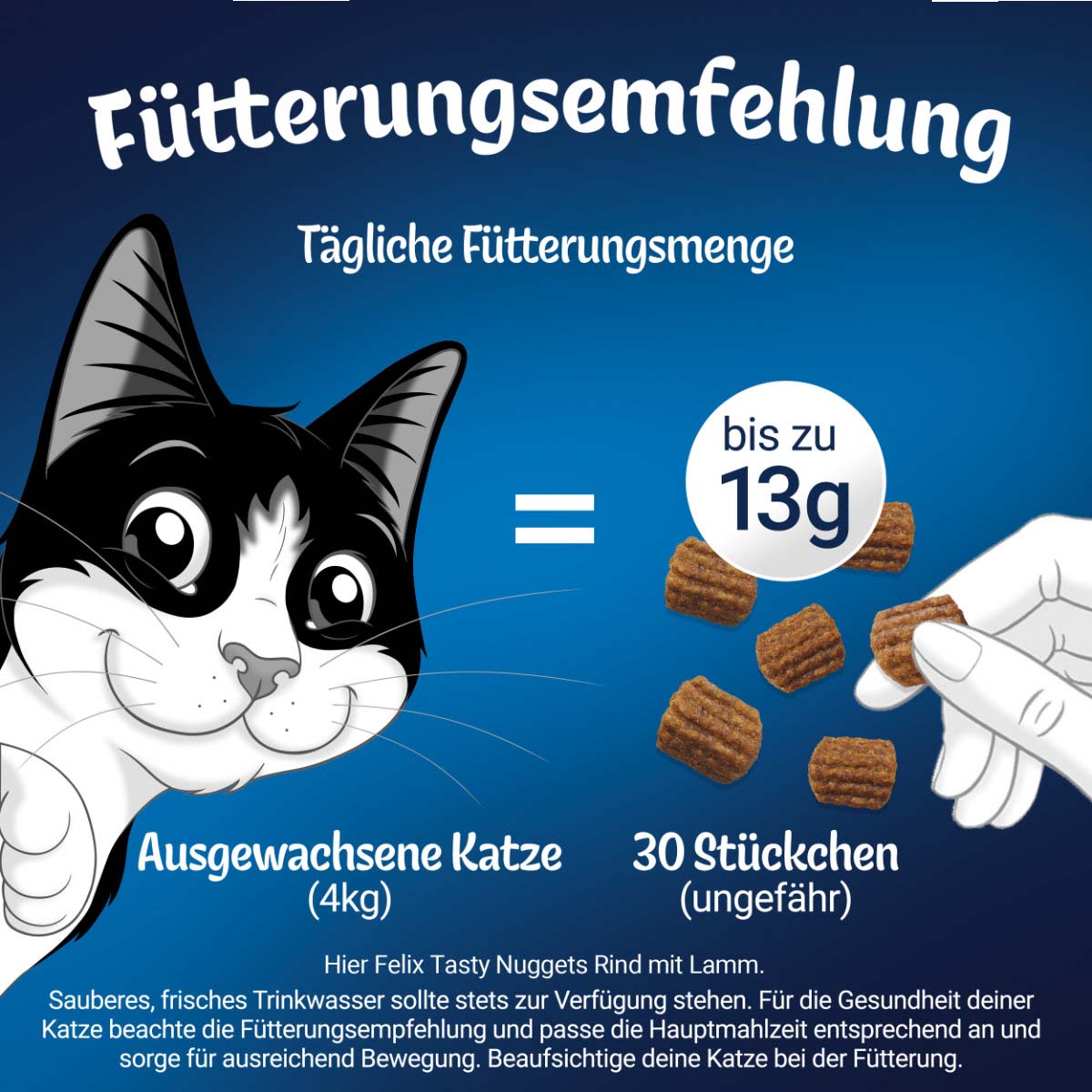 FELIX Tasty Nuggets Katzensnack Huhn und Ente kaufen