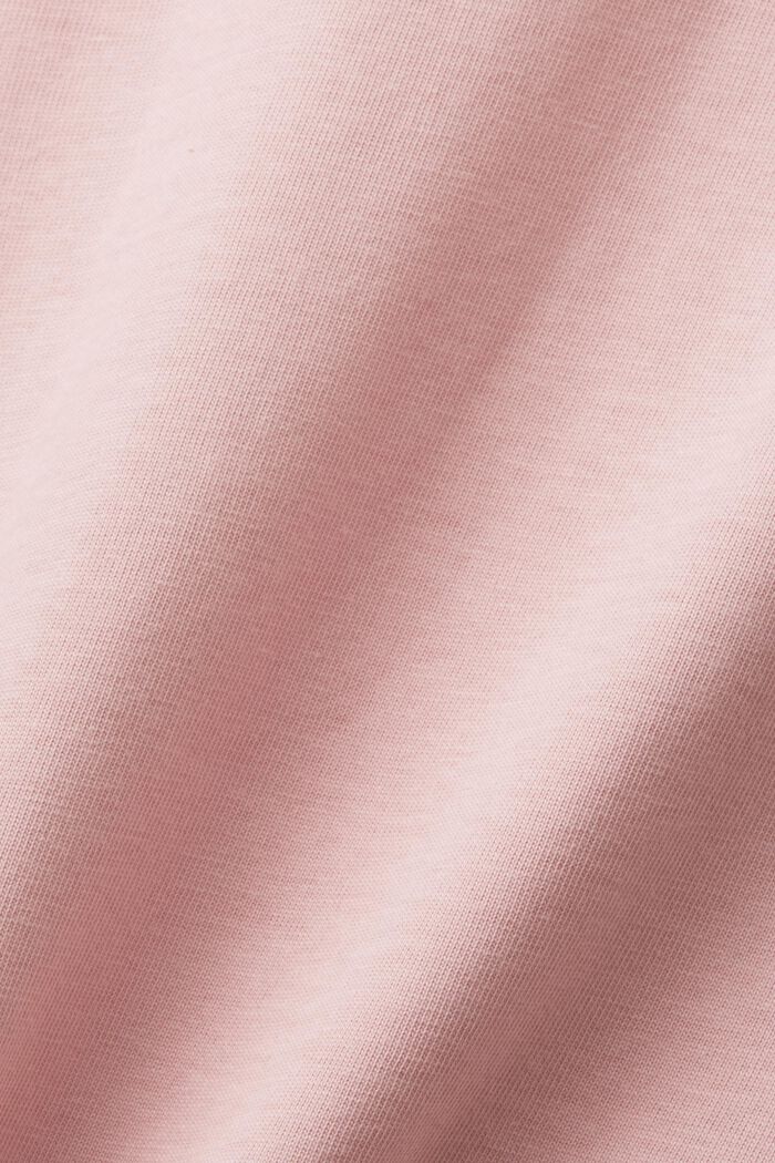 T-Shirt mit Frontprint, 100% Baumwolle