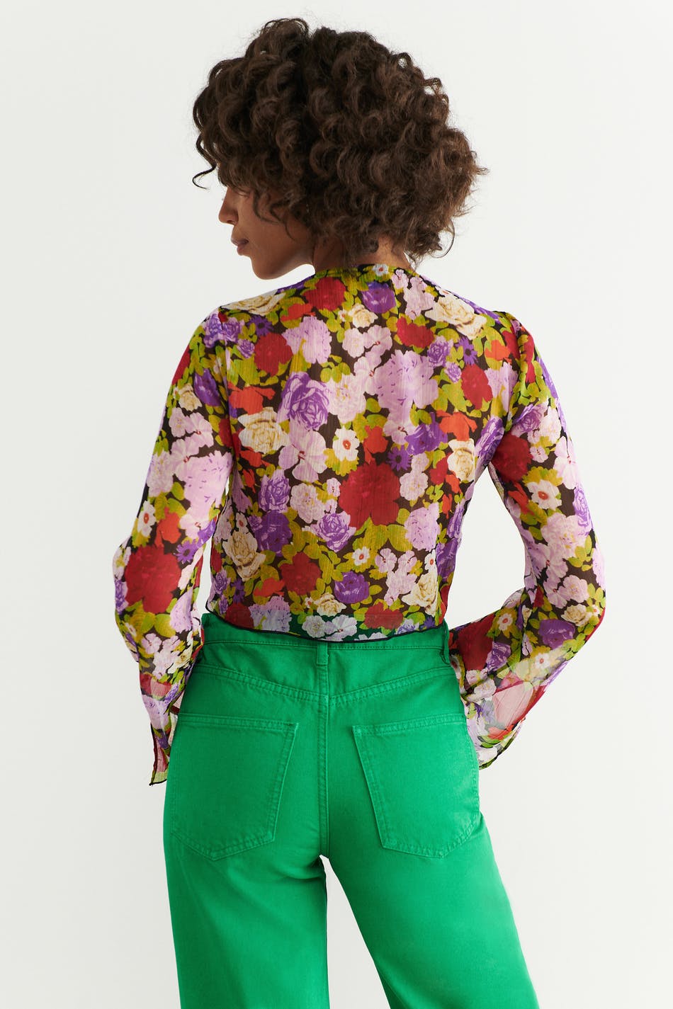 Lucy tie blouse
