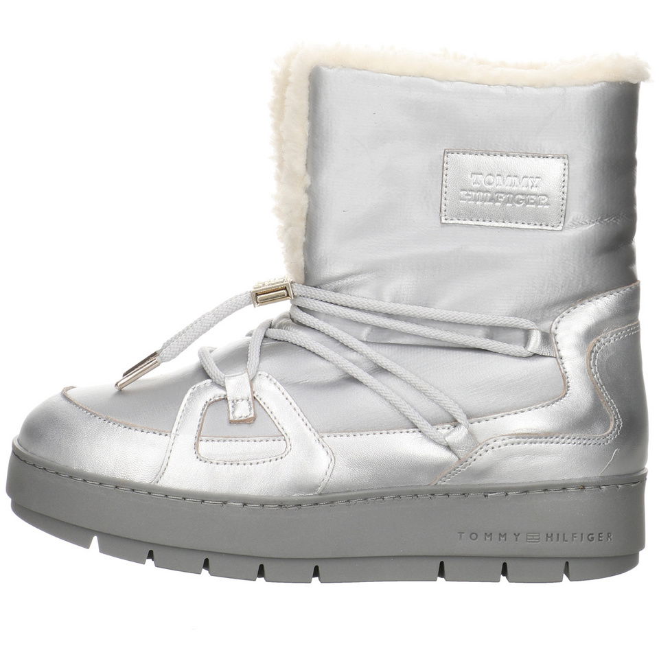 Tommy Hilfiger Tommy Essential Silver Snowboot