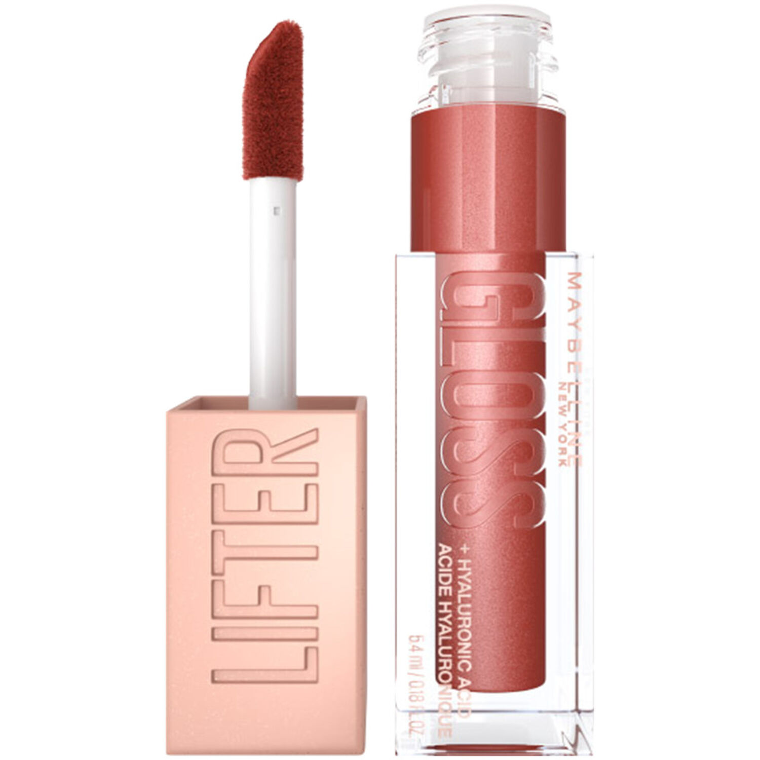 Maybelline New York Lifter Gloss Gloss à lèvres hydratant et effet repulpant