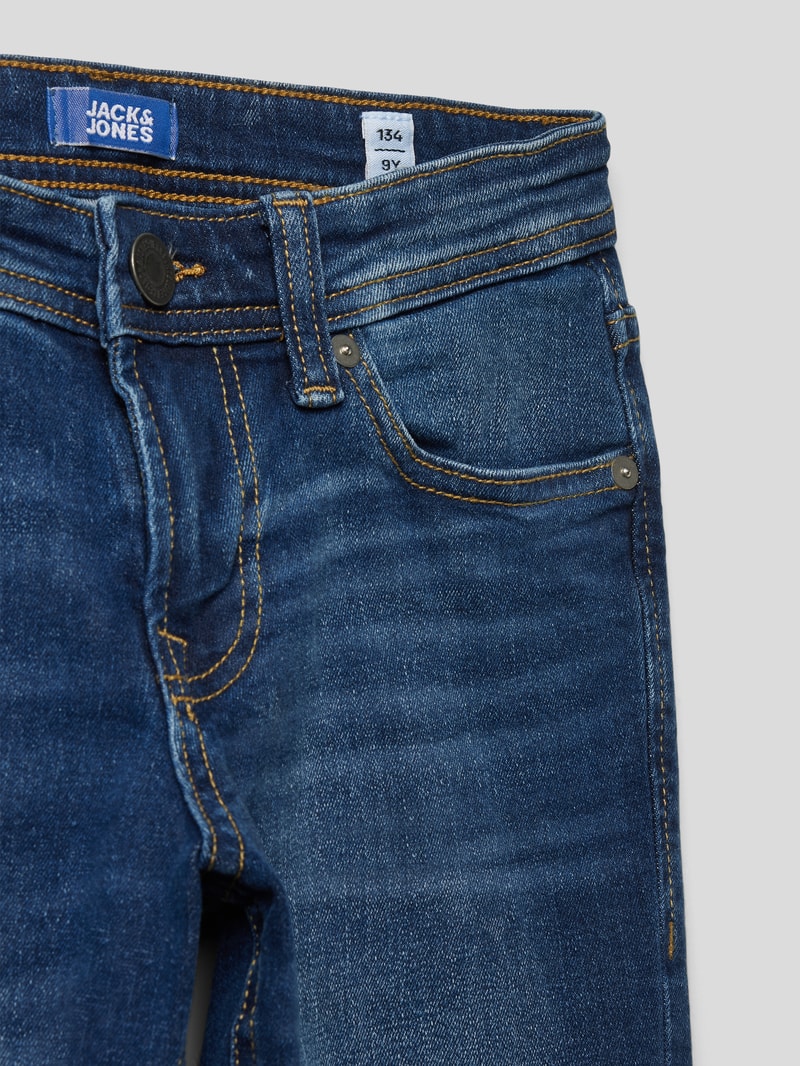 Slim Fit Jeans mit Stretch-Anteil Modell 'GLENN' in blau
