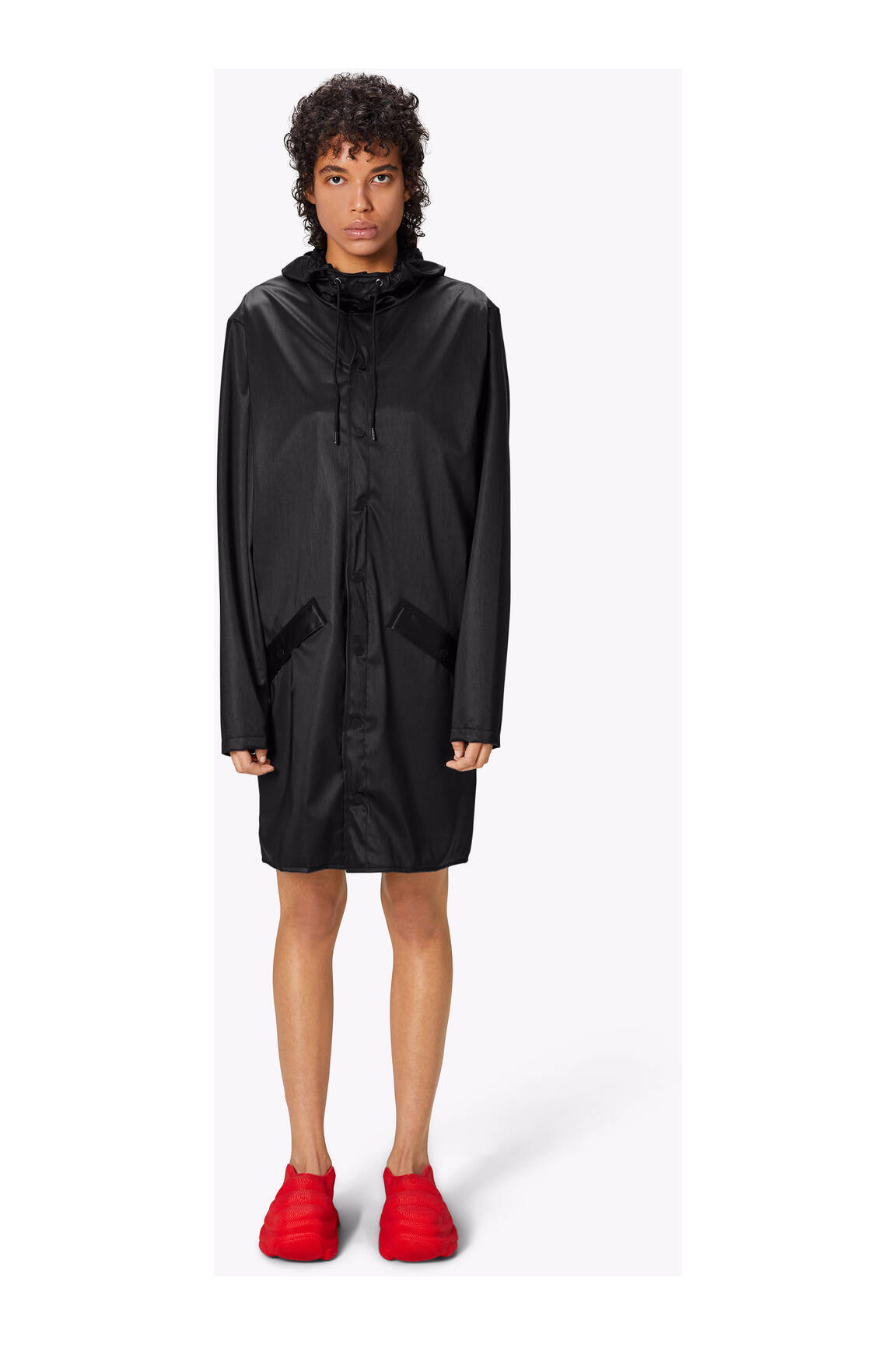 Rains Impermeables Trenchs Unisexe couleur noir