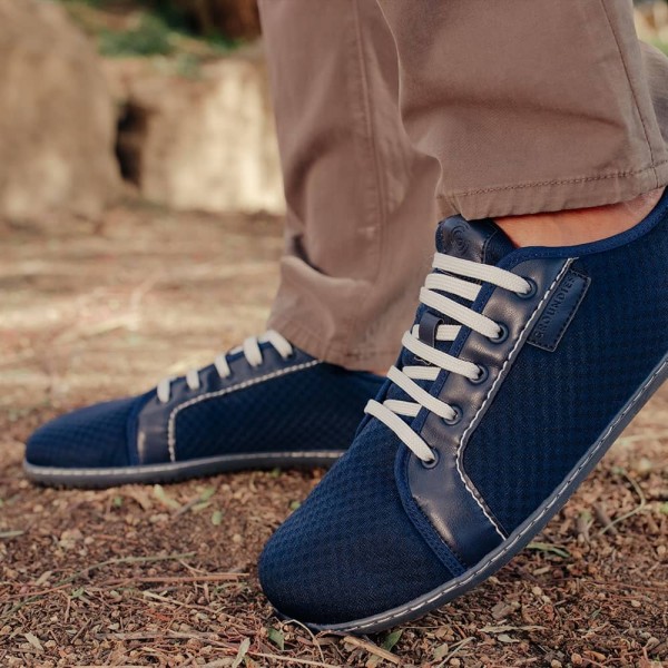 Groundies ~ Flex LowCut Sneaker GO1 ~ Blue