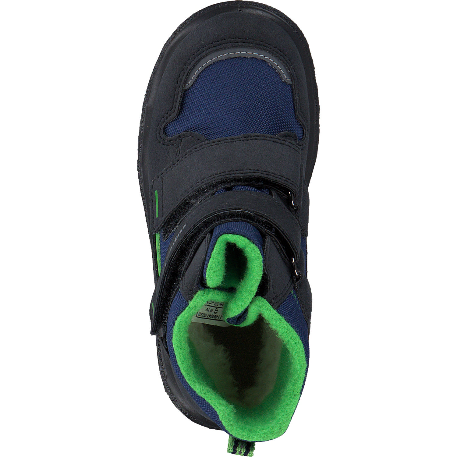 Superfit HUSKY 00047, Winterstiefel, Kinder, Schwarz/Grün