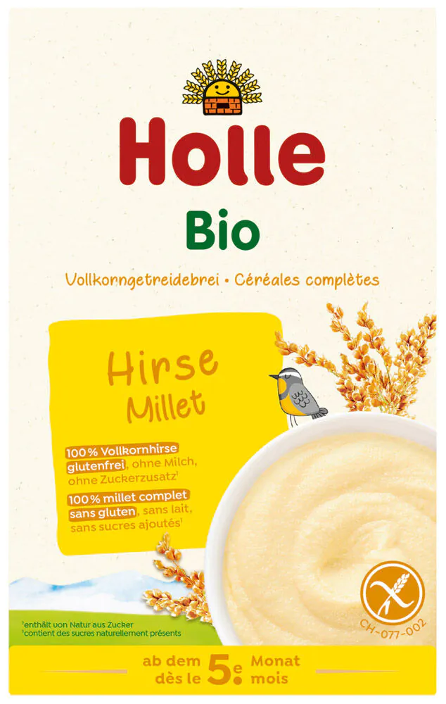 HOLLE ekologiška viso grūdo sorų košė po 5 mėnesių