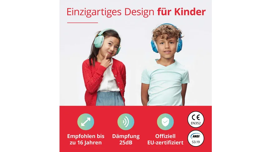 ALPINE Gehörschutz MUFFY KIDS blau