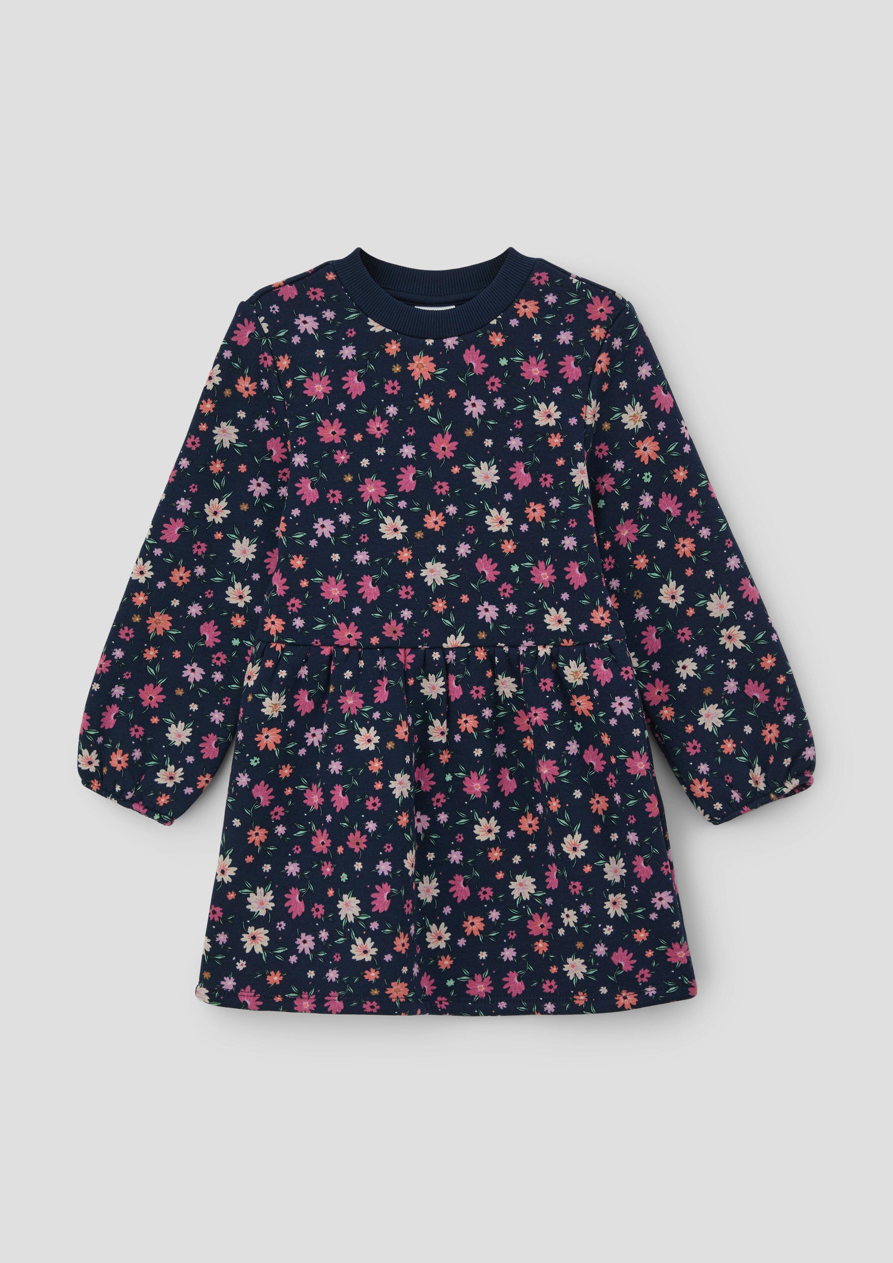Thermofleece-Kleid mit Allover-Print  2133923-59A3