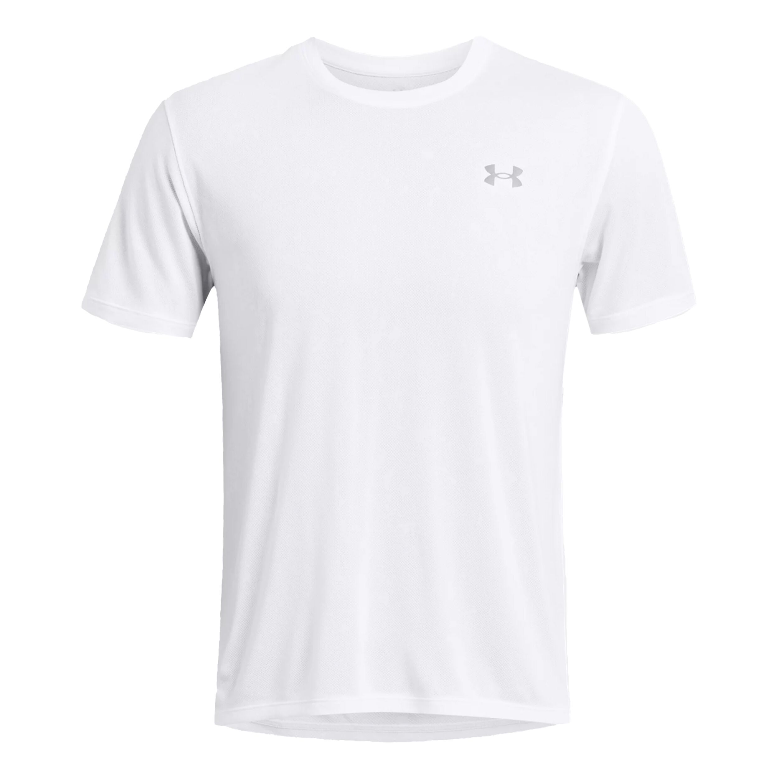 Streaker Splatter SS Laufshirt Herren - Weiß
