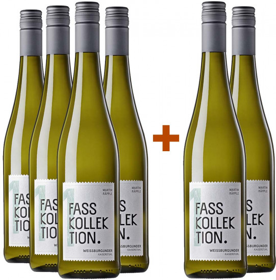 4+2 Paket Kaiserstuhl Weißburgunder trocken - Fasskollektion