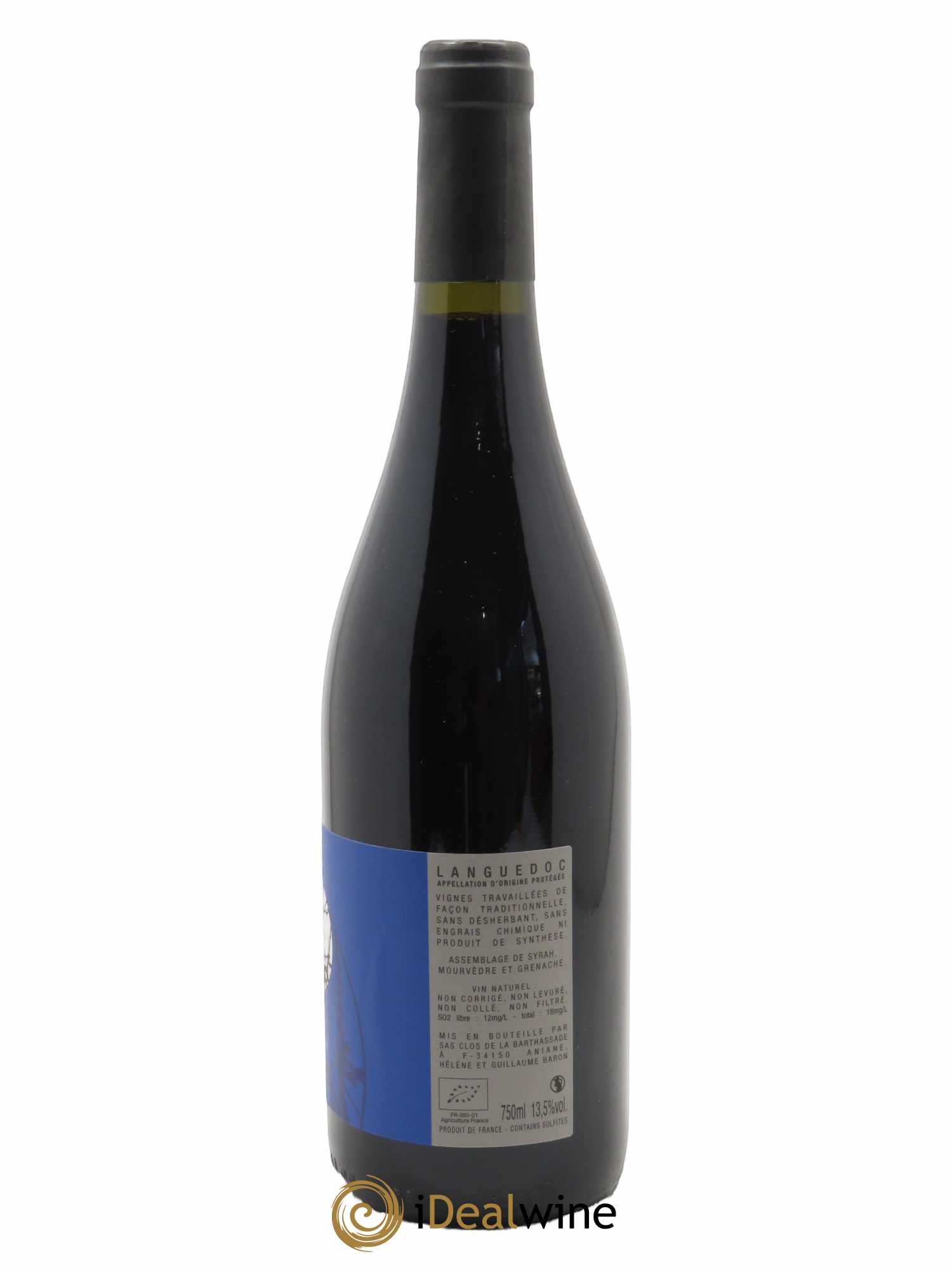 Languedoc Cuvée H Le Clos de la Barthassade  2021 - Lot de 1 Bouteille