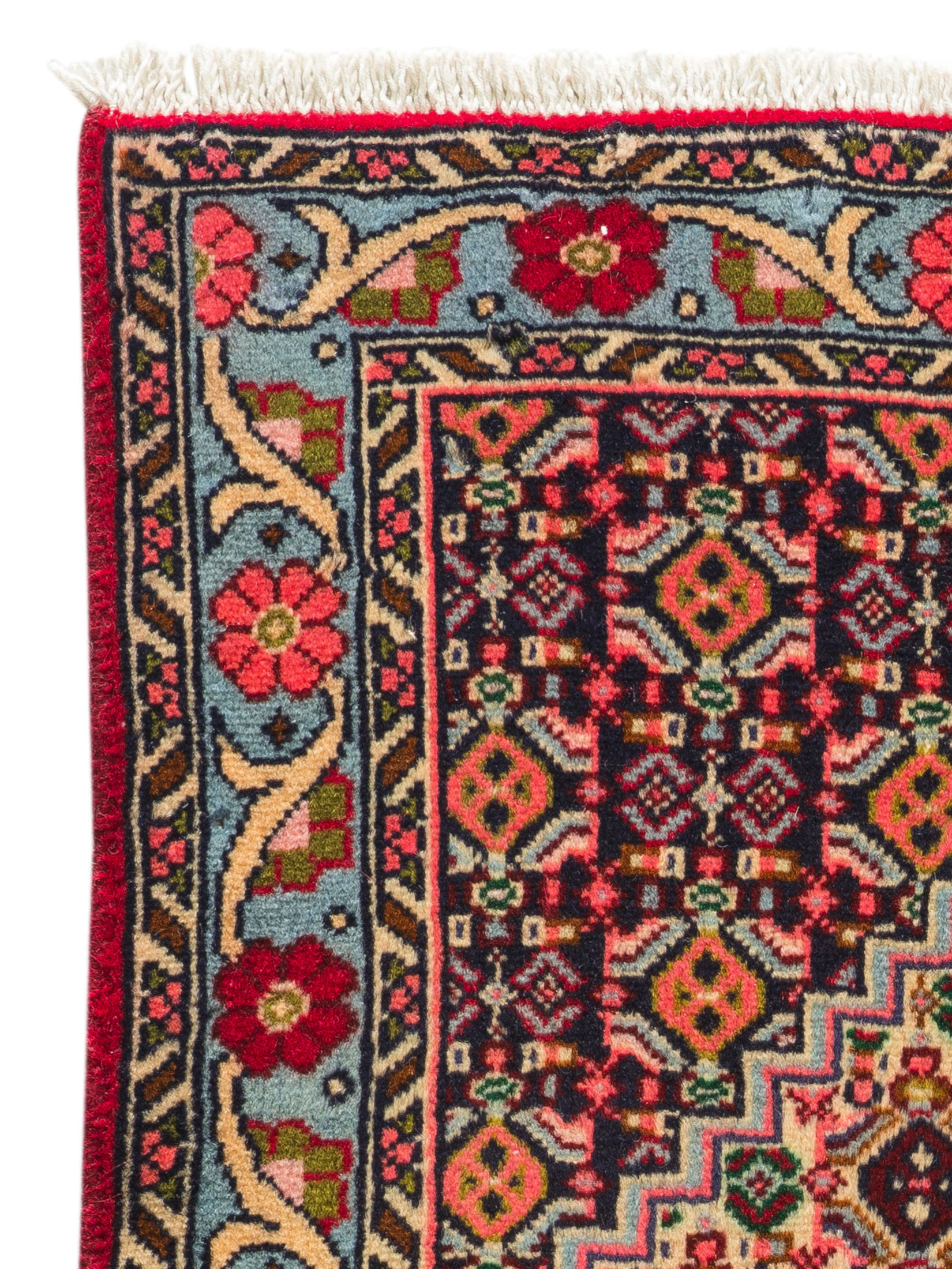 Senneh ca. 74 x 105 cm, Unikat / Einzelstück