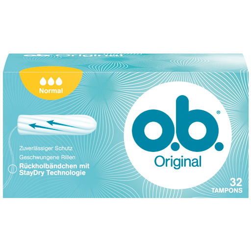 O.B. Tampons Original normal  32 St  Tampon