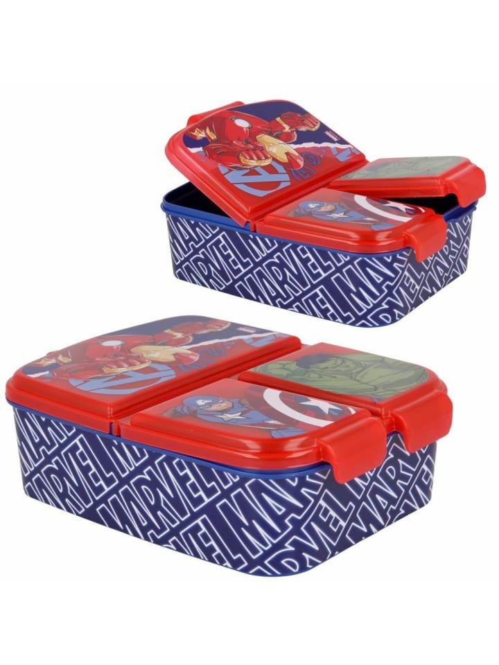 Stor Marvel Avengers 3-fach Brotdose Comic - Lunch Box 3 Jahre günstig kaufen onesize