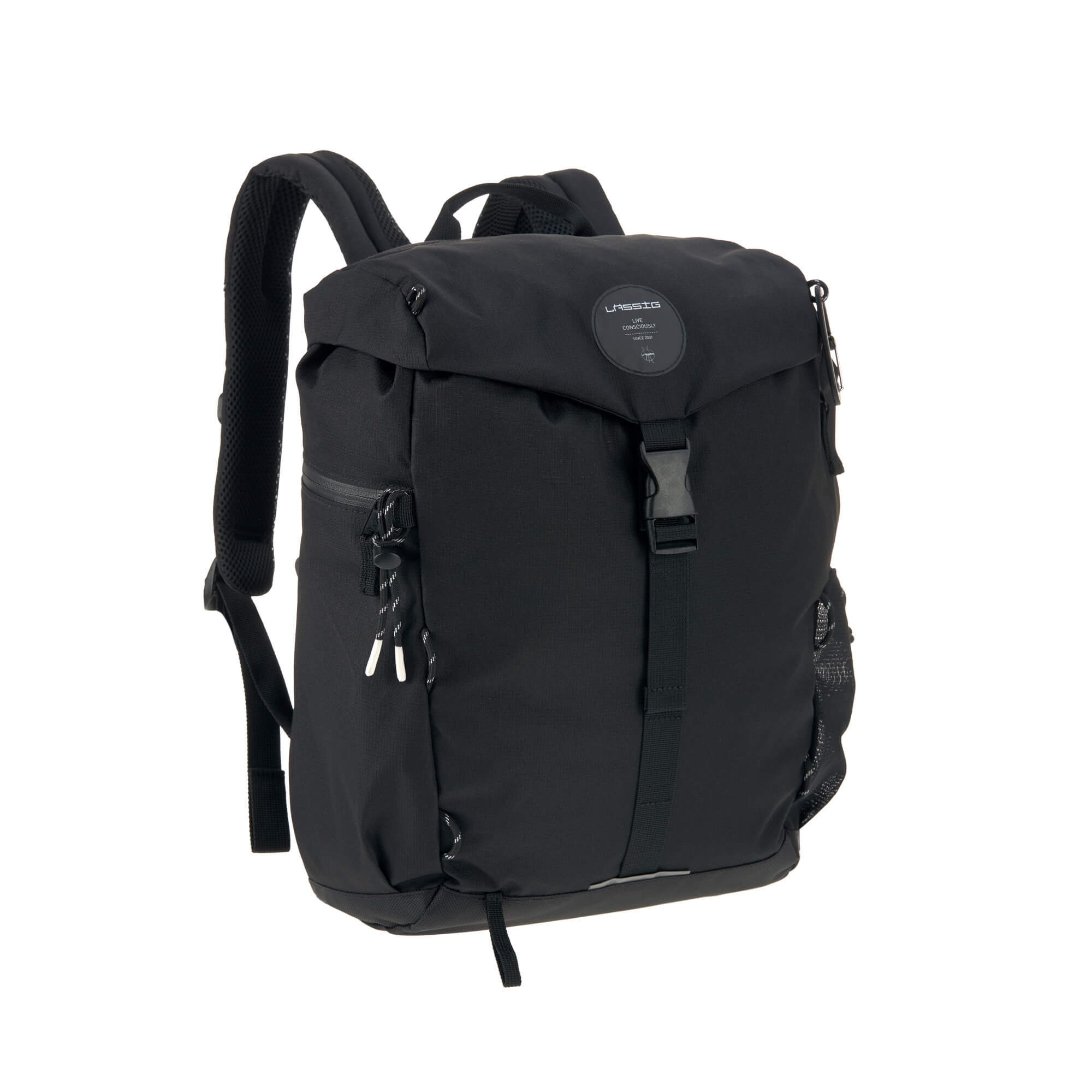 Wickelrucksack - Outdoor Backpack, Black
