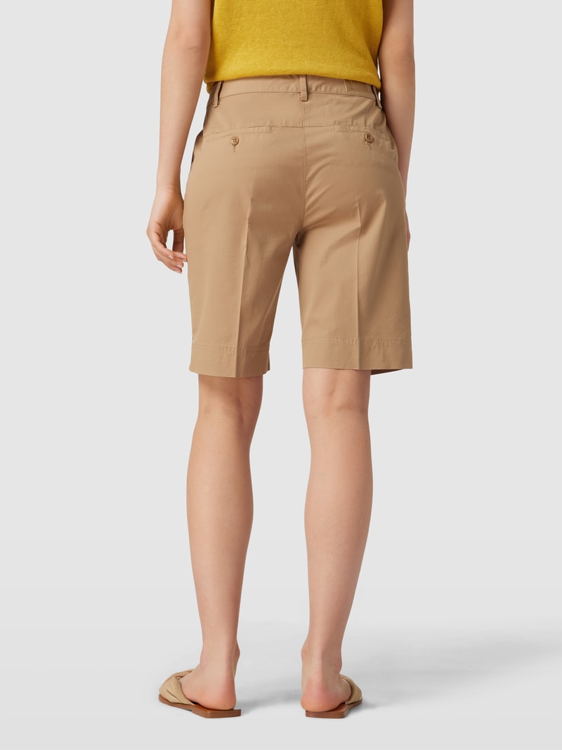 Chino-Shorts mit Bügelfalten Modell 'Marilyn' in beige