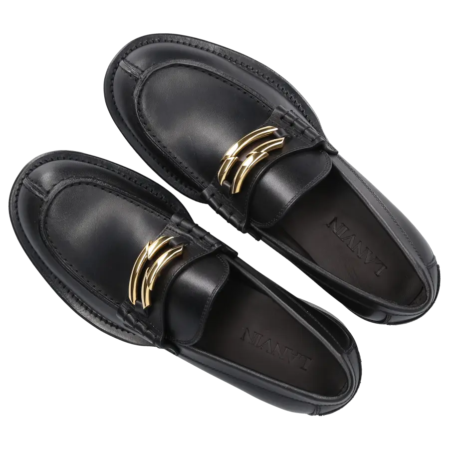 Lanvin - Loafer MEDLEY Kalbsleder - schwarz