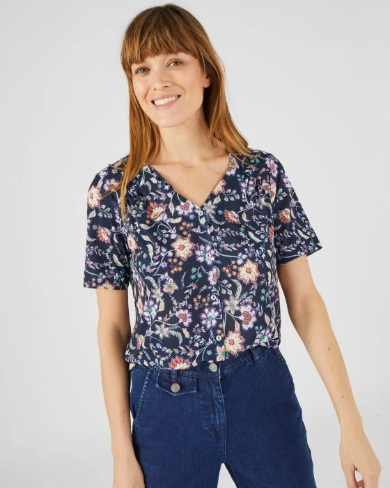 Tee-shirt manches courtes imprimé