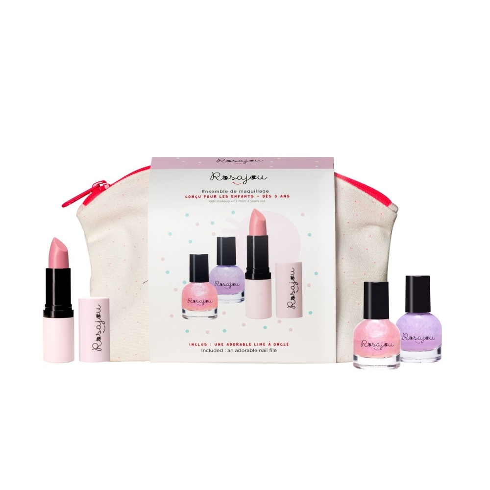 rosajou Trousse Rouge à lèvres & Vernis Maquillage