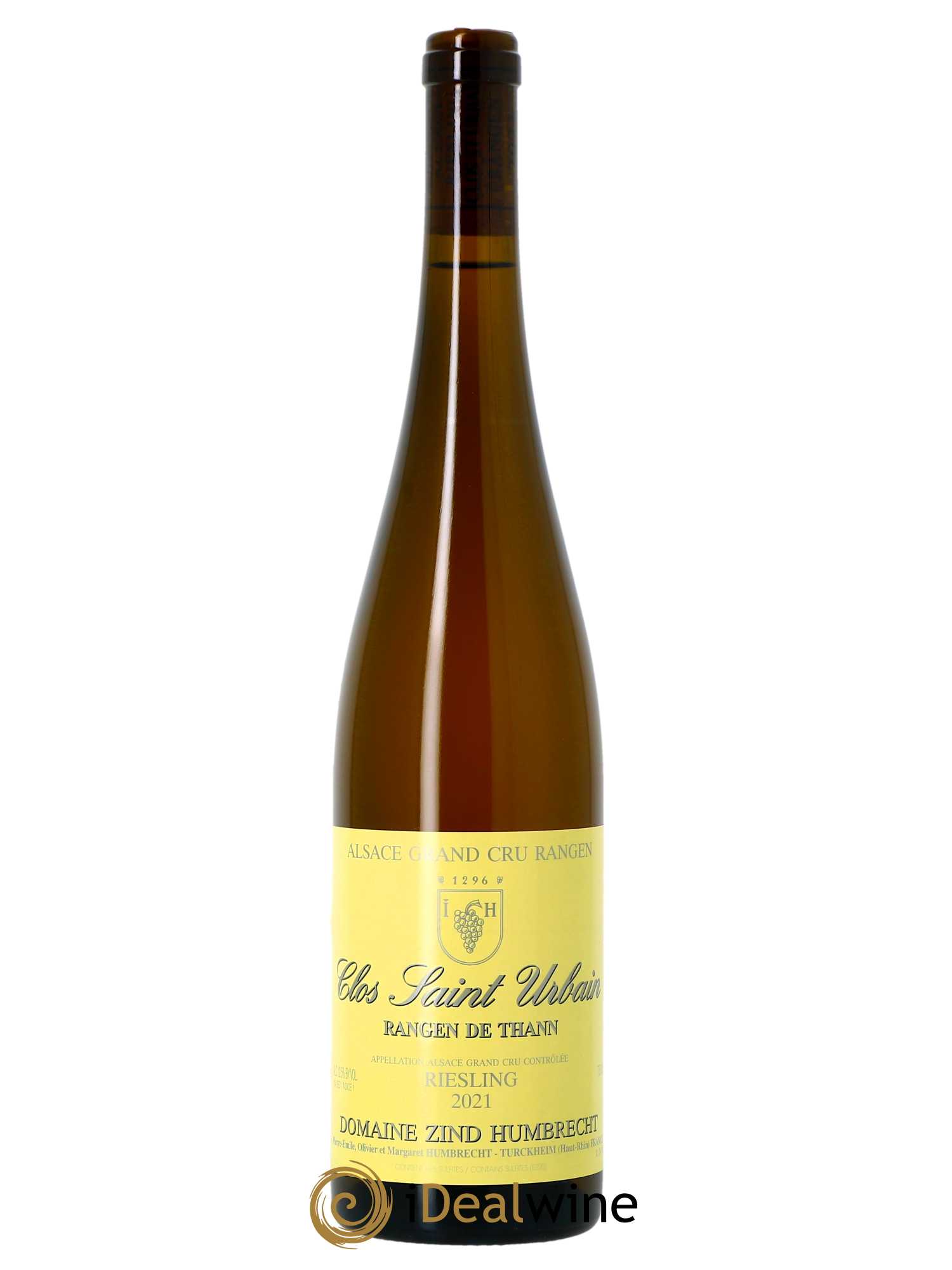 Riesling Grand Cru Rangen de Thann Clos Saint Urbain Zind-Humbrecht (Domaine)  2021 - Lot de 1 Bouteille