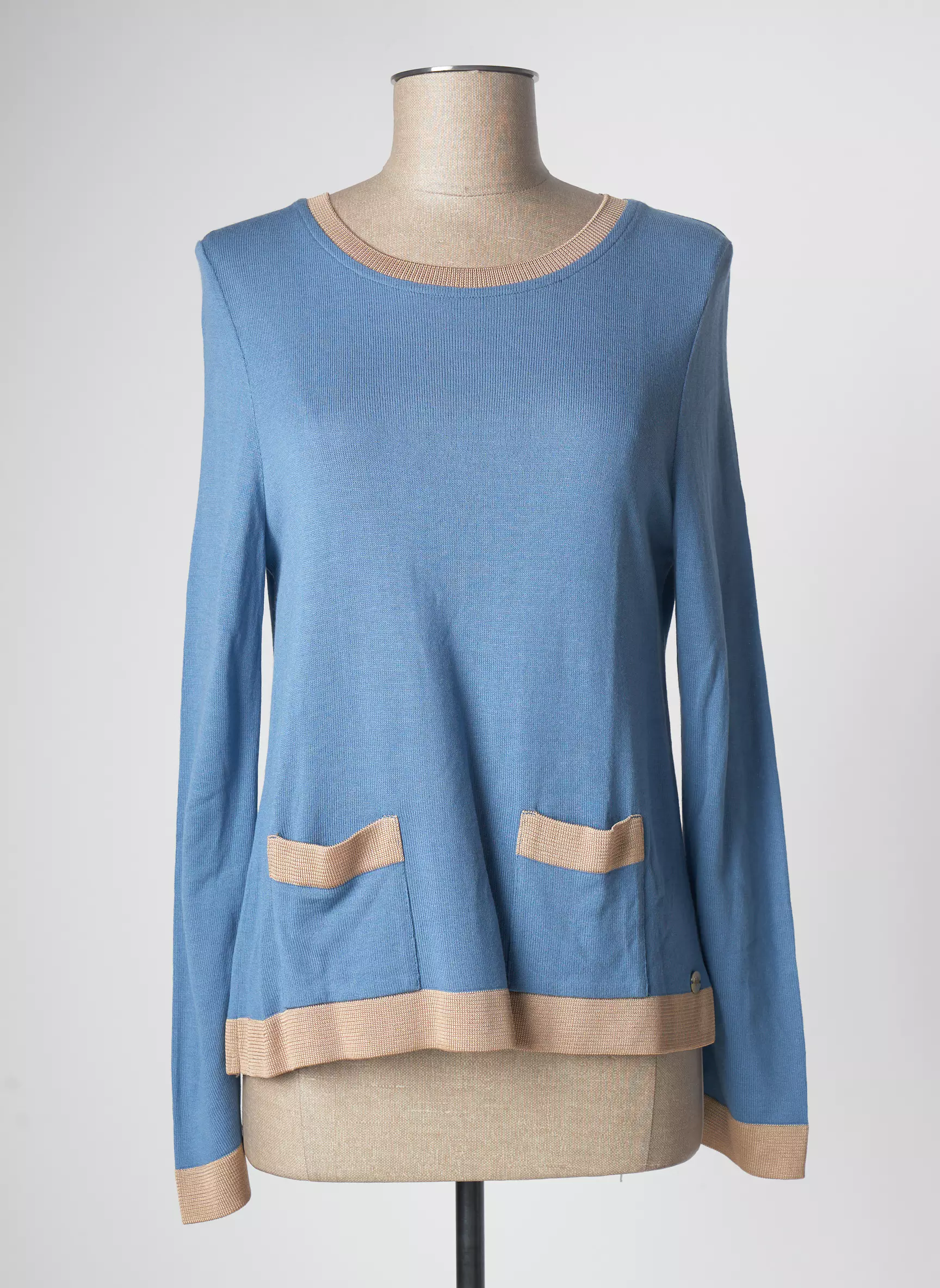 Devernois Pulls Femme couleur bleu