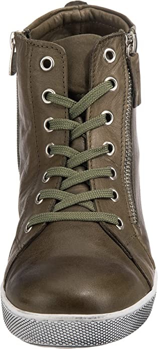 ESGANO Stiefeletten grün Boots