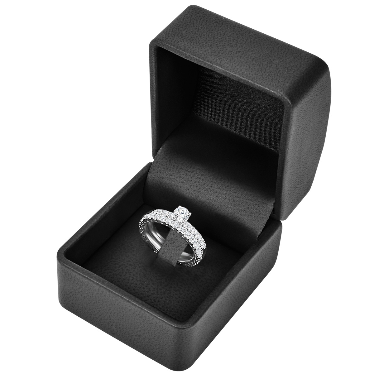 Ring Sterling Silber Zirkonia in Silber