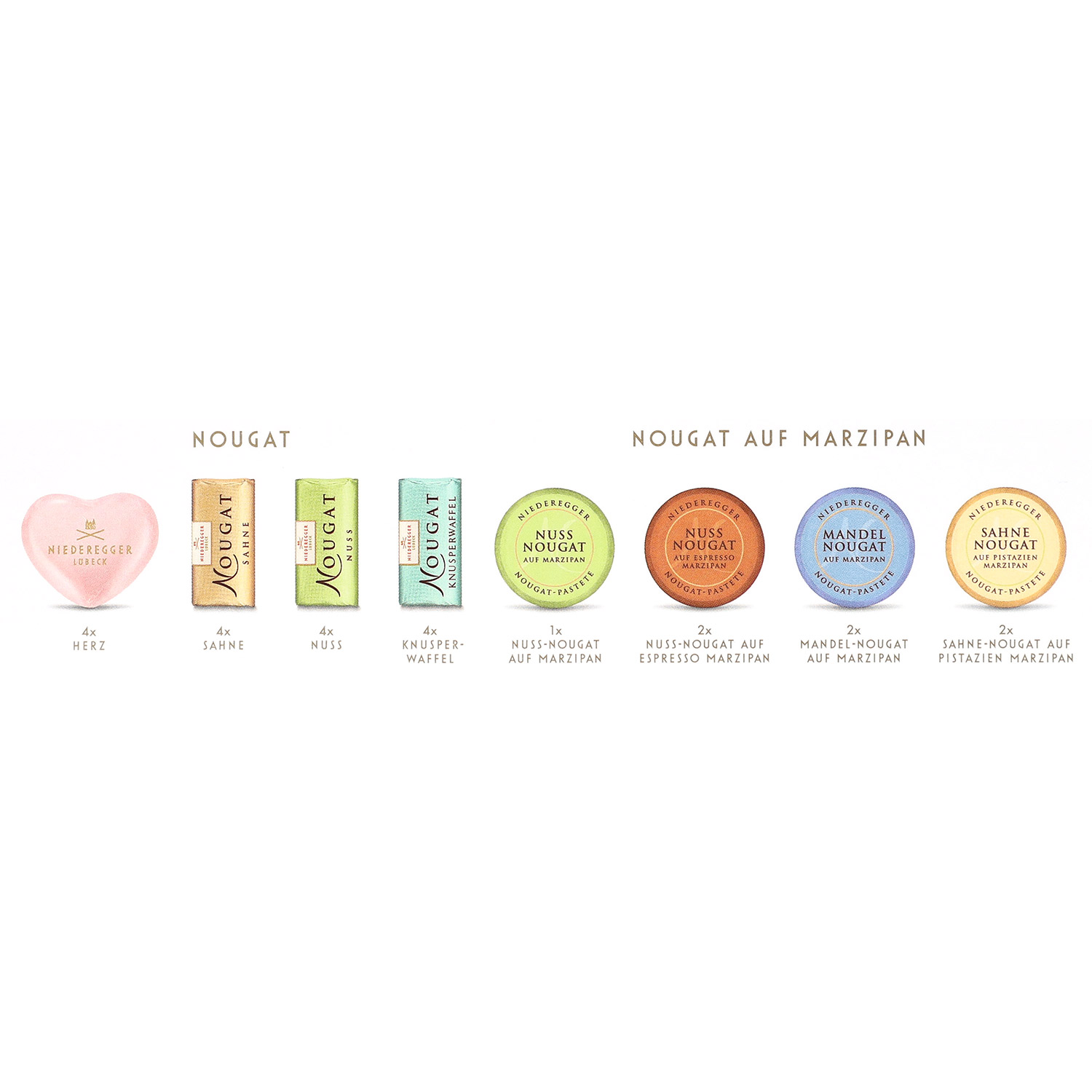 Niederegger Nougat Nougaterie 298g