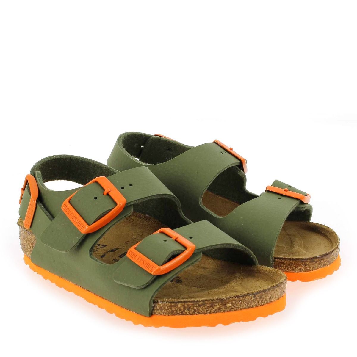 Birkenstock  MILANO - Vert Orange