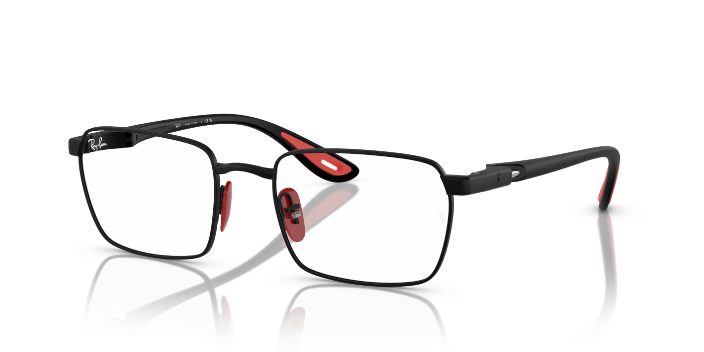 RB6507M OPTICS COLECȚIA SCUDERIA FERRARI - Negru lucios
