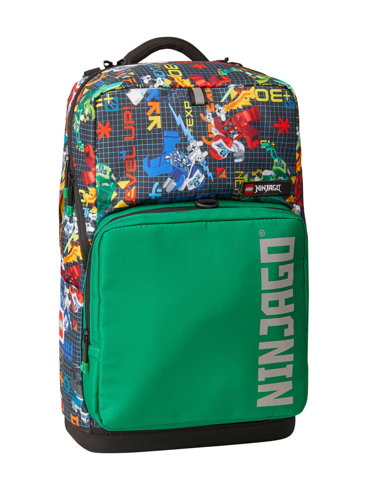 LEGO® Bags Schulrucksack Set Optimo Plus in green günstig kaufen onesize