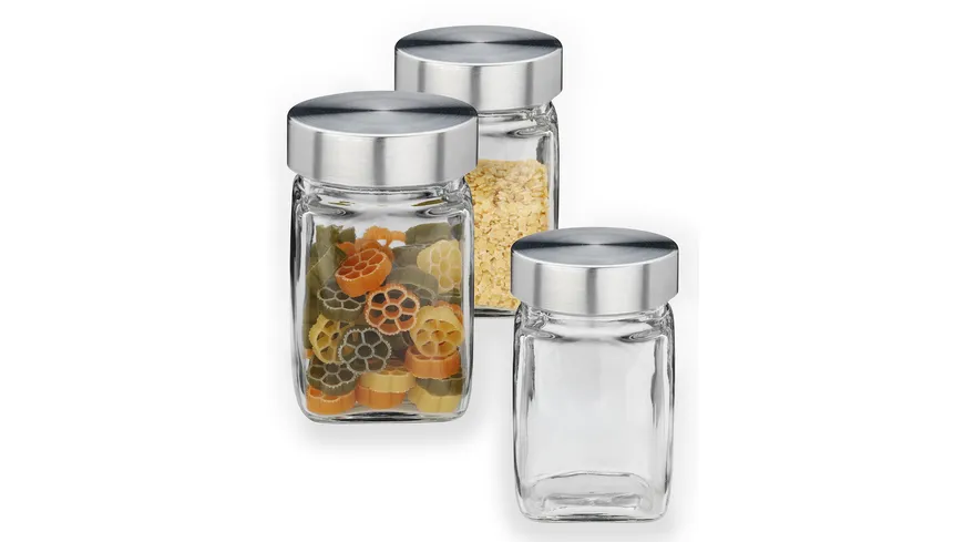 kela Vorratsgläser Set Thea 3-tlg. 0,25l transparent