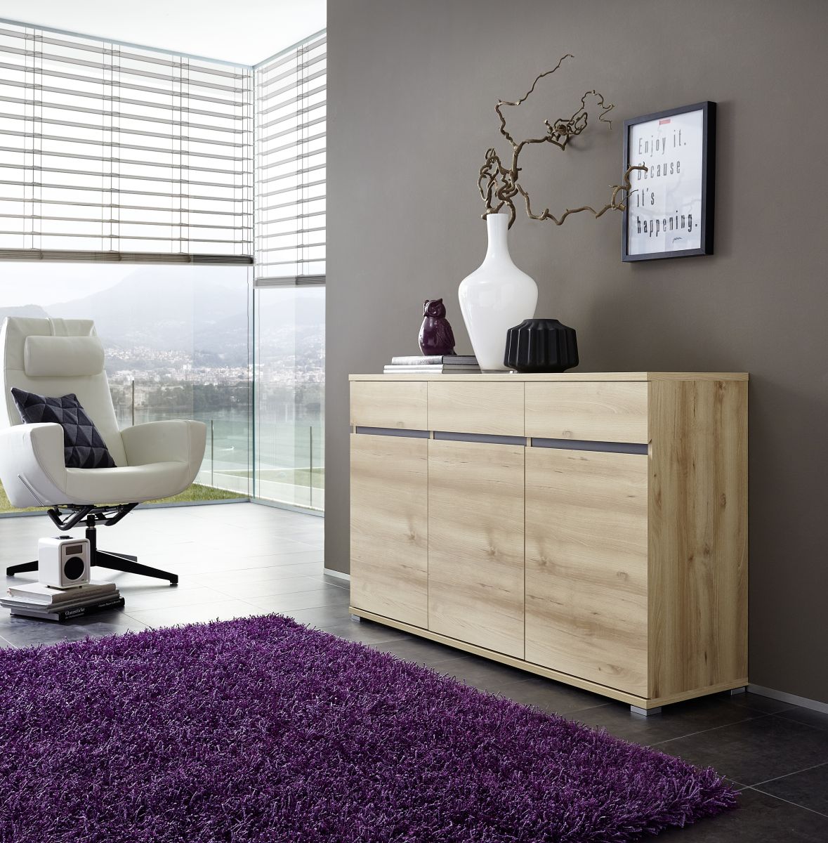 Sideboard Lissabon Buche 144 x 88 cm