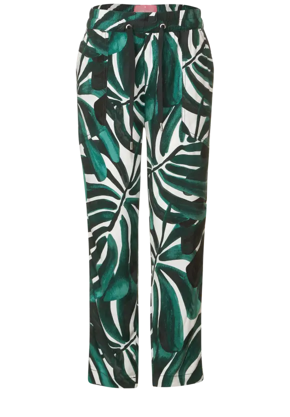 Street One Loose Fit Hose mit Print