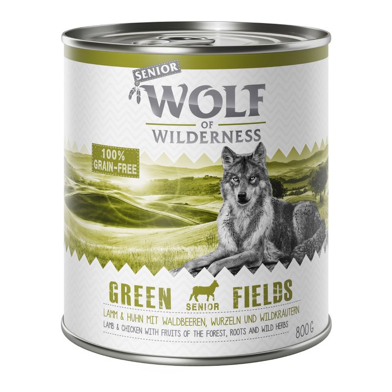 Sparpaket Wolf of Wilderness Senior 24 x 800 g