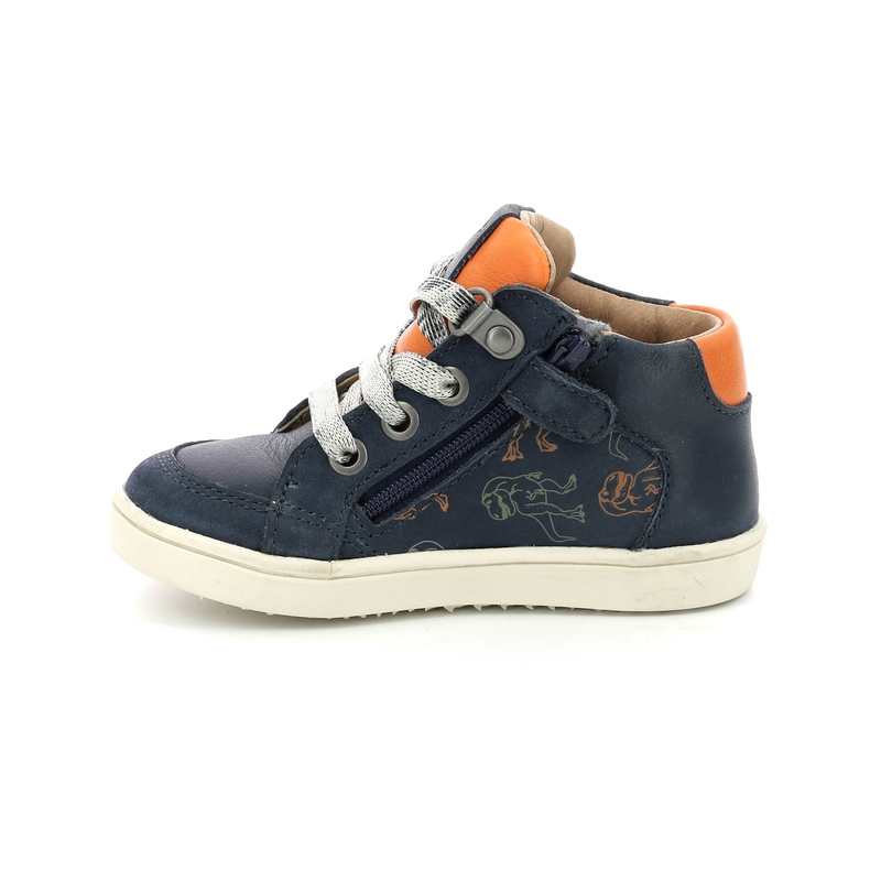 Sneakers hautes cuir Woutain
