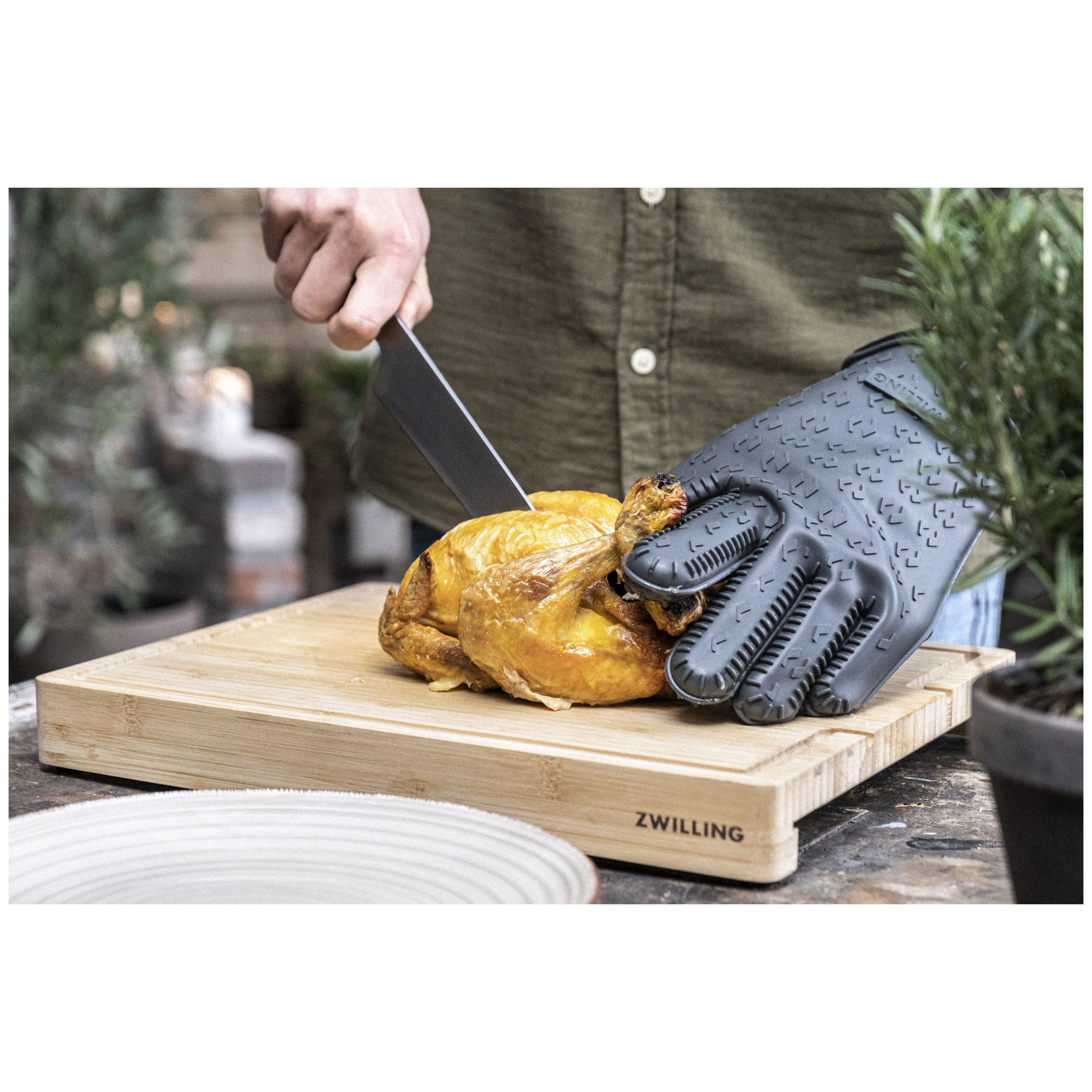 Silikon-Grillhandschuhe