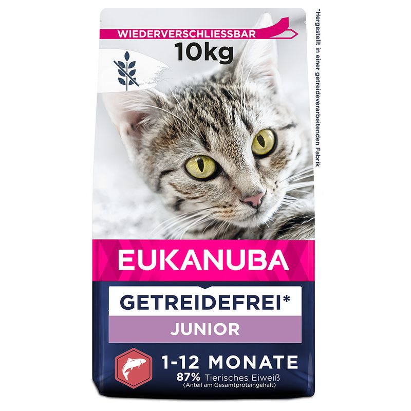 Eukanuba Kitten Grain Free Reich an Lachs
