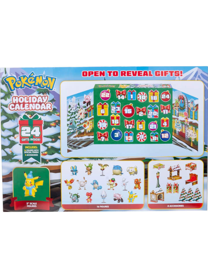 jazwares Pokémon Adventskalender in Mehrfarbig ab 3 Jahre günstig kaufen onesize