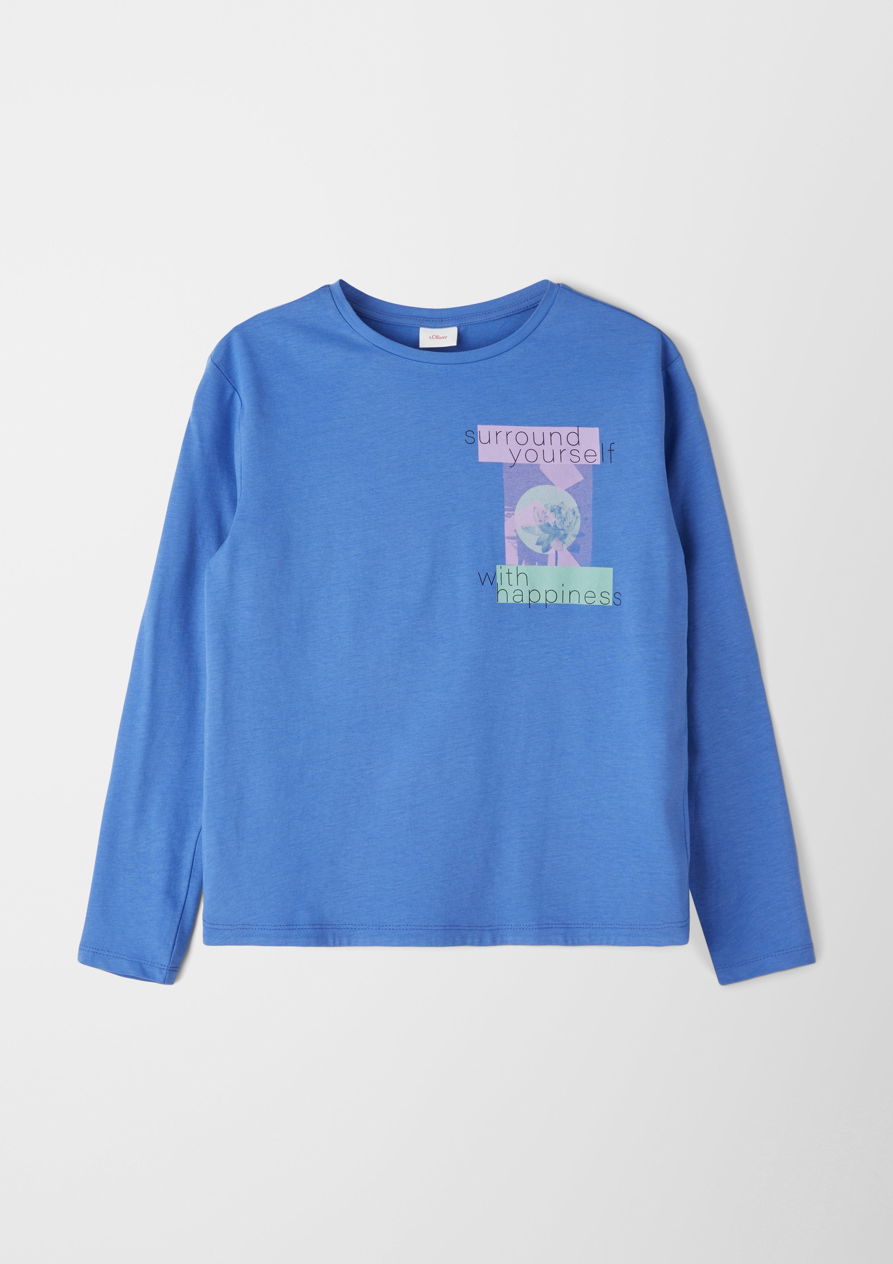 Longsleeve mit Statementprint  2122016-5590