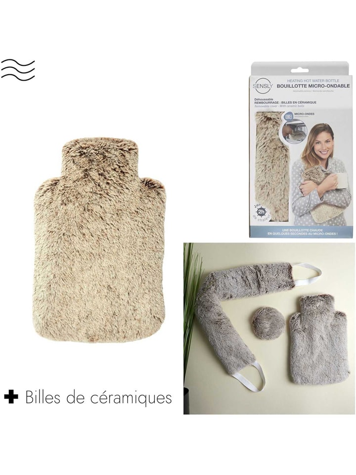 HYGGE Wärmflasche in Beige - (L)30 x (B)26 cm günstig kaufen onesize