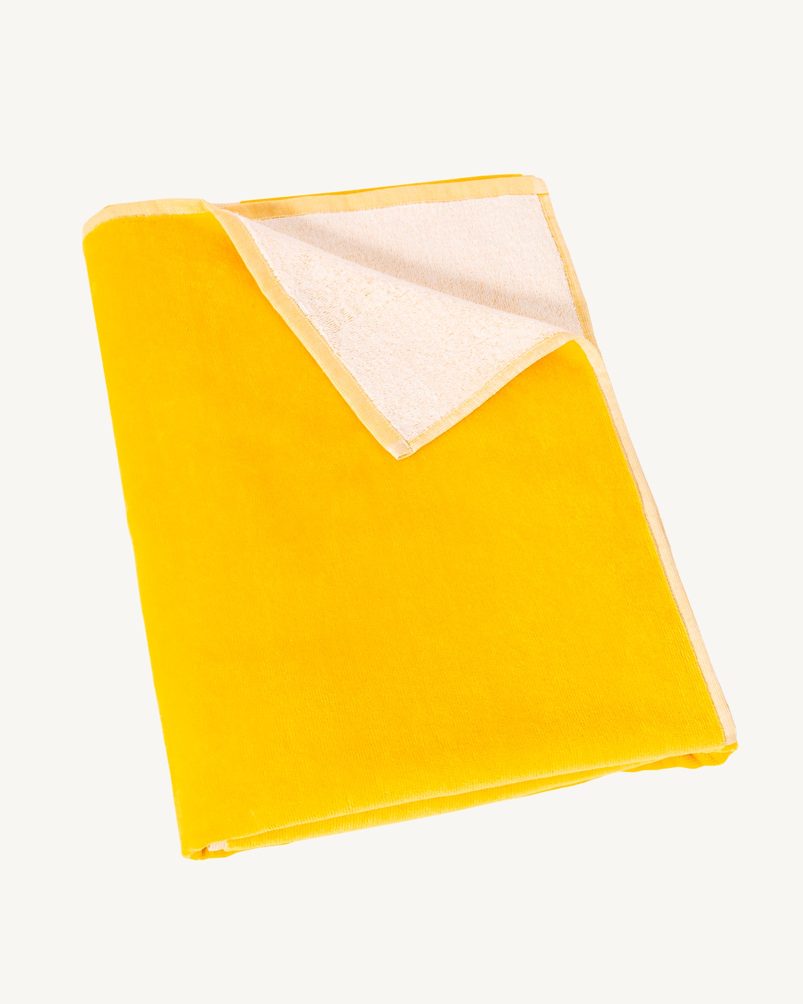 Serviette de plage en éponge Citron Beach