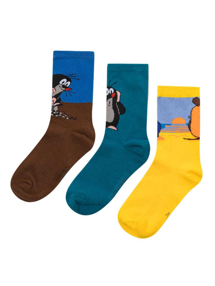 koaa Socken Maus & Der kleine Maulwurf in mehrfarbig günstig kaufen