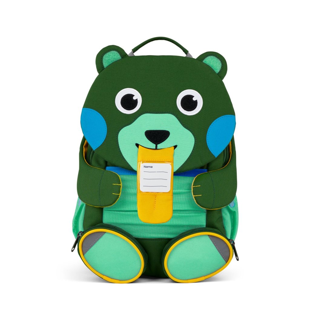 Affenzahn Rucksack großer Freund grüner Bär