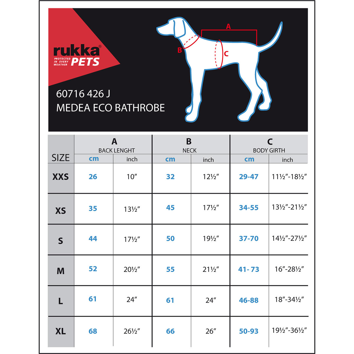 Rukka Pets Medea eco Bademantel günstig kaufen bei ZooRoyal