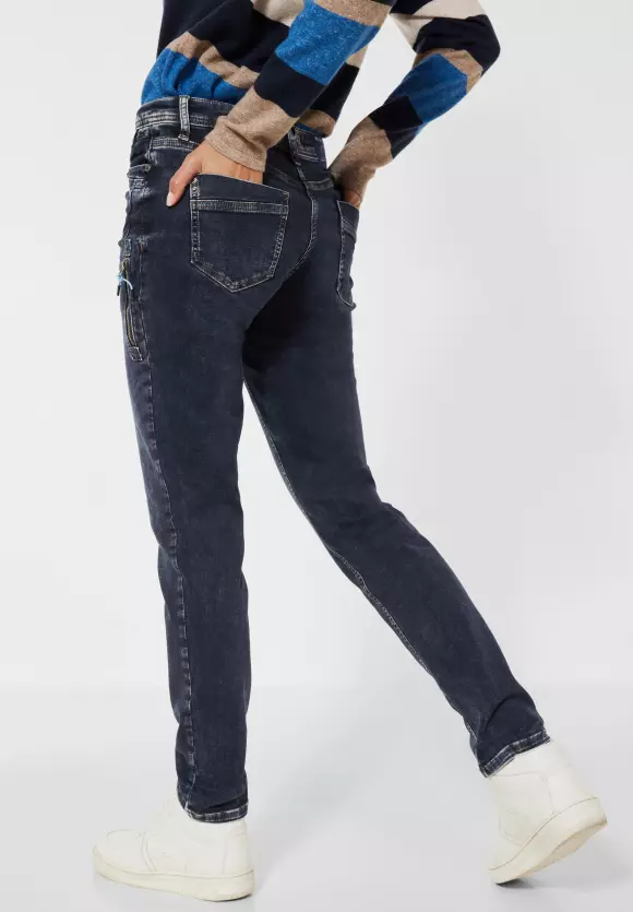 CECIL Dunkle Loose Fit Jeans